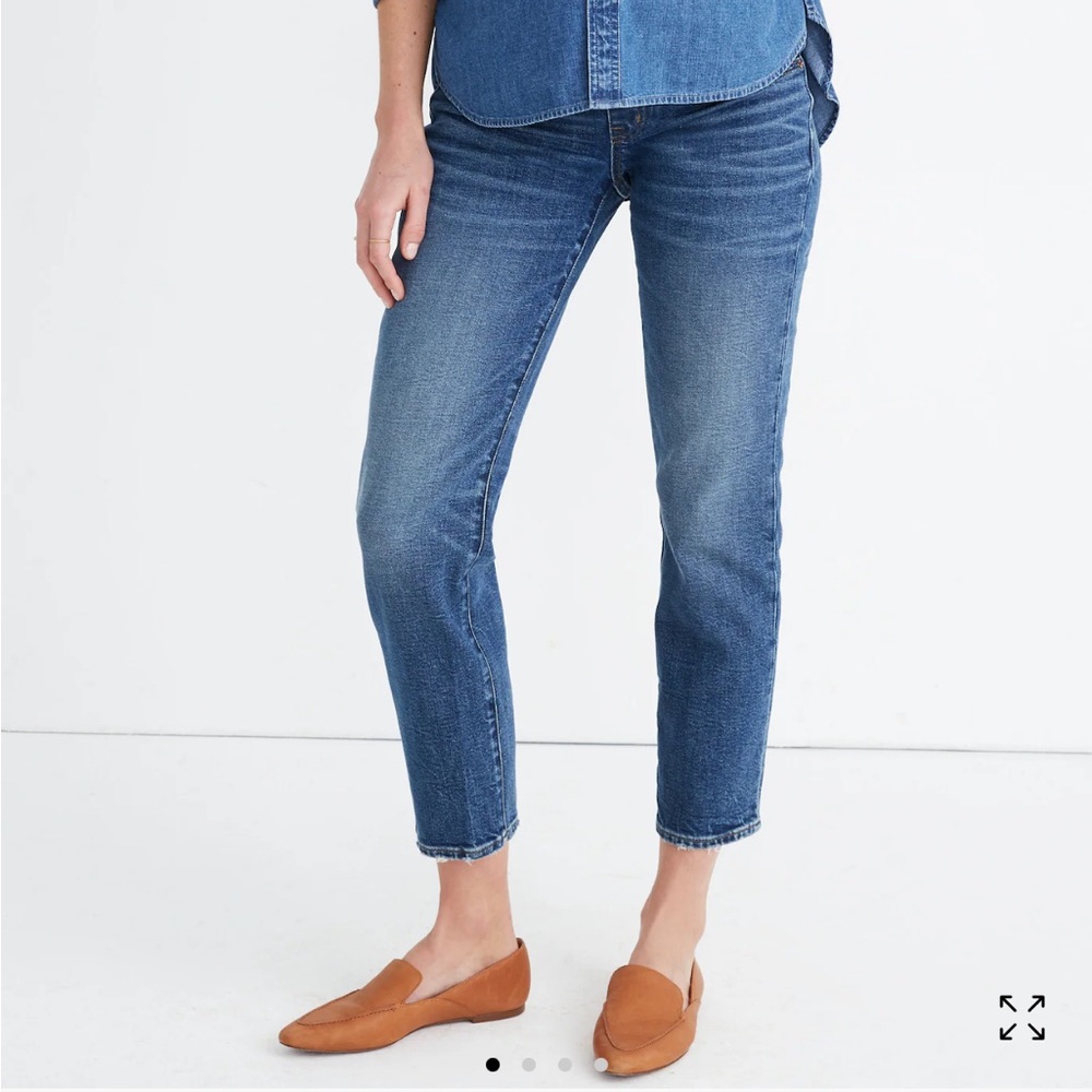 Madewell Maternity Straight Jeans